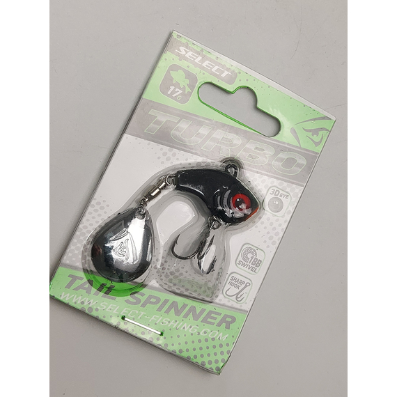 Тейл-спінер Select Turbo 17.0g #14, Вага блешні: 17г, Колір блешні: 14, фото , изображение 7