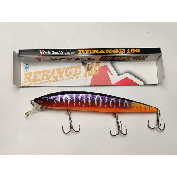 Воблер Jackall Rerange 130SP 130mm, 21.5g, TH Hot Orange, Розмір/Вага: 130мм/21.5г, Колір воблера: TH Hot Orange, фото , изображение 12