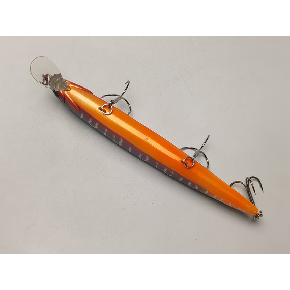 Воблер Jackall Rerange 130SP 130mm, 21.5g, TH Hot Orange, Розмір/Вага: 130мм/21.5г, Колір воблера: TH Hot Orange, фото , изображение 7