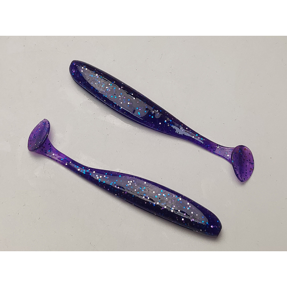 Силікон Keitech Easy Shiner 3" (10 шт/упак), колір:ea#04 violet, Довжина силікону: 3" (7.6 см), Колір силікону: EA#04 Violet, фото , изображение 4