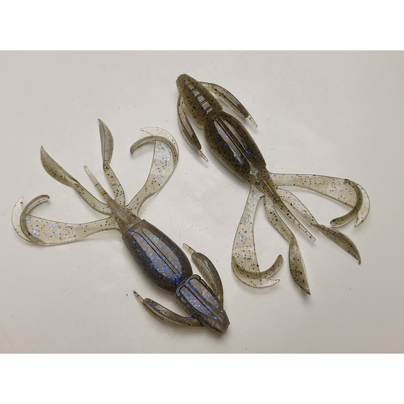 Силікон Keitech Crazy Flapper 3.6" (7 шт/упак), колір: 440 electric shad, Довжина силікону: 3.6" (9.1 см), Колір силікону: 440 Electric Shad, фото , изображение 15