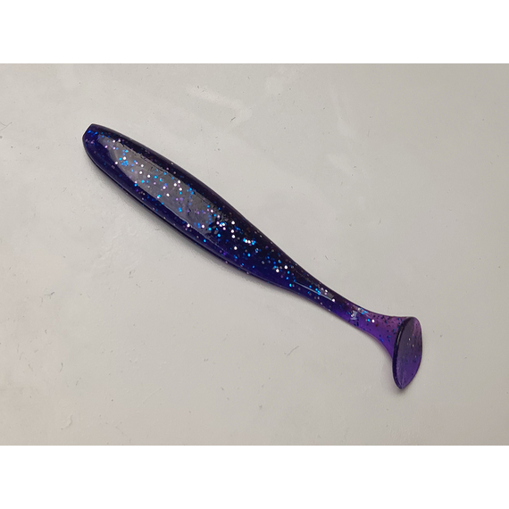 Силікон Keitech Easy Shiner 3.5", колір:ea#04 violet, Довжина силікону: 3.5" (8.9 см), Колір силікону: EA#04 Violet, фото , изображение 3