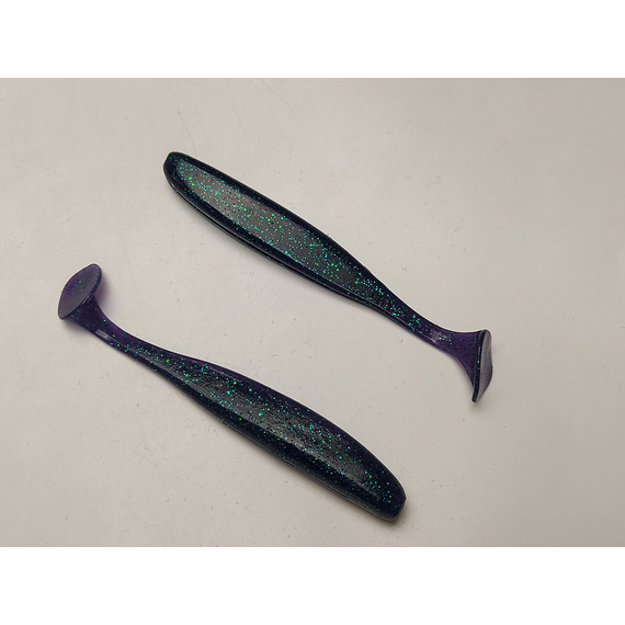 Силікон Select Easy Shad 5" #777 — їстівний віброхвіст для судака та щуки (5 шт/упак), Довжина силікону: 5" (12.7 см), Колір силікону: 777, фото , изображение 6