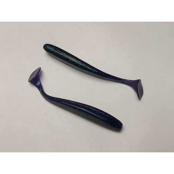 Силікон Select Easy Shad 5" #777 — їстівний віброхвіст для судака та щуки (5 шт/упак), Довжина силікону: 5" (12.7 см), Колір силікону: 777, фото , изображение 7