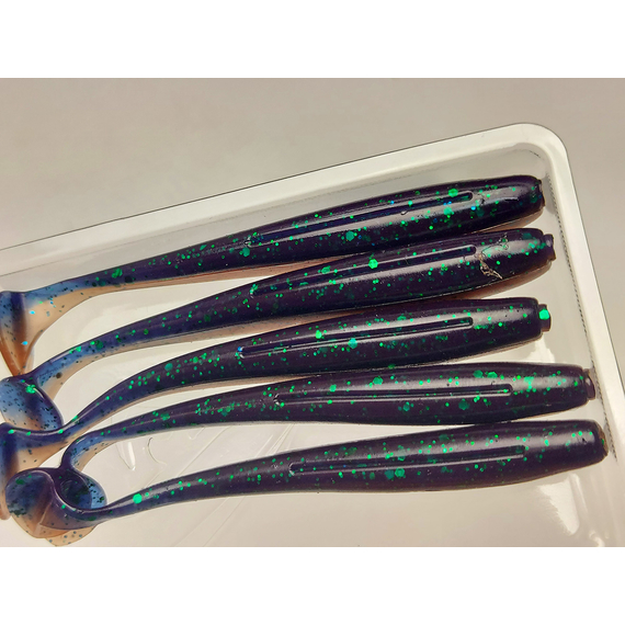 Силікон Select Easy Shad 3" col.206 (5 шт/упак), Довжина силікону: 3" (7.62 см), Колір силікону: 206, фото , изображение 9