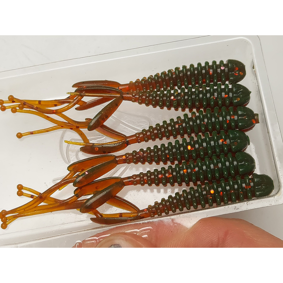 Силікон Select Toxic 2.3" col.085 (6 шт/упак), Довжина силікону: 2.3" (5.8 см), Колір силікону: 085, фото , изображение 8