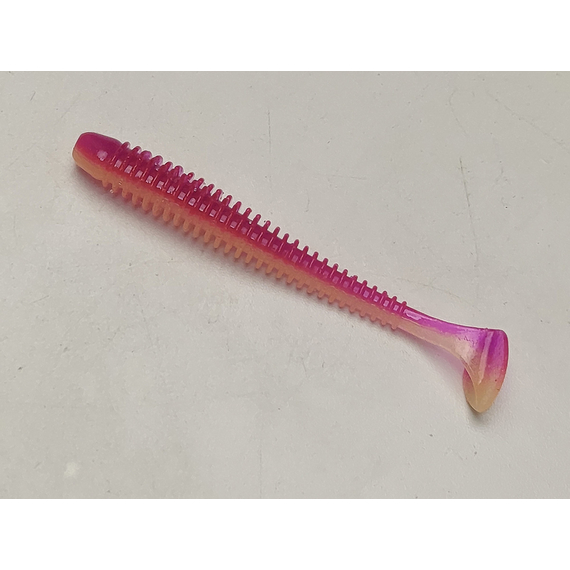 Силікон Keitech Swing Impact 2.5" (10 шт/упак), колір:pal#12 grape shad, Довжина силікону: 2.5" (6.3 см), Колір силікону: PAL#12 Grape Shad, фото , изображение 3