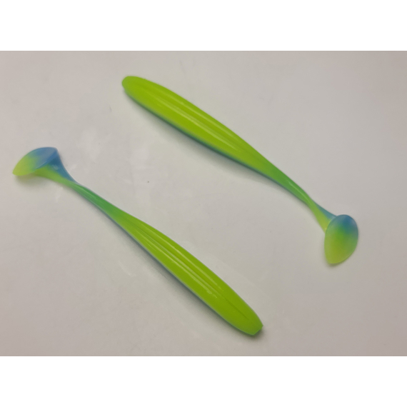 Силікон Keitech Easy Shiner 4.5" (6 шт/упак), колір:pal#03 ice chartreuse, Довжина силікону: 4.5" (11.4 см), Колір силікону: PAL#03 Ice Chartreuse, фото , изображение 12