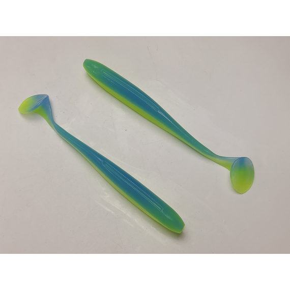 Силікон Keitech Easy Shiner 4.5" (6 шт/упак), колір:pal#03 ice chartreuse, Довжина силікону: 4.5" (11.4 см), Колір силікону: PAL#03 Ice Chartreuse, фото , изображение 14