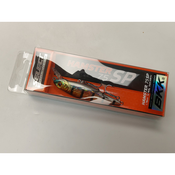 Воблер Select Hamster 75SP 75mm 10.4g #13 (0.8-1.0m), Розмір/Вага: 75mm/10g, Колір воблера: col.13, фото , изображение 2
