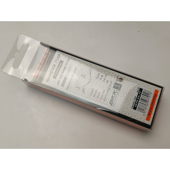 Воблер Select Hamster 75SP 75mm 10.4g #13 (0.8-1.0m), Розмір/Вага: 75mm/10g, Колір воблера: col.13, фото , изображение 14
