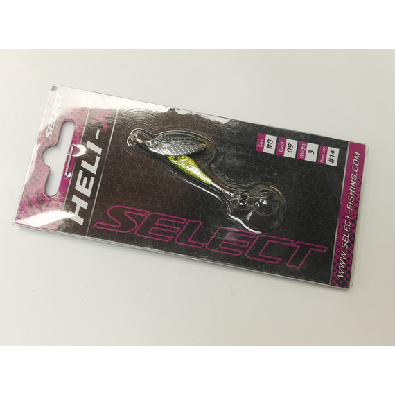 Блешня Select Heli-X №0 3.0g #09, Вага блешні: 3г, Колір блешні: 09, фото , изображение 2