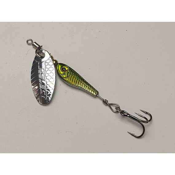 Блешня Select Heli-X №0 3.0g #09, Вага блешні: 3г, Колір блешні: 09, фото , изображение 3