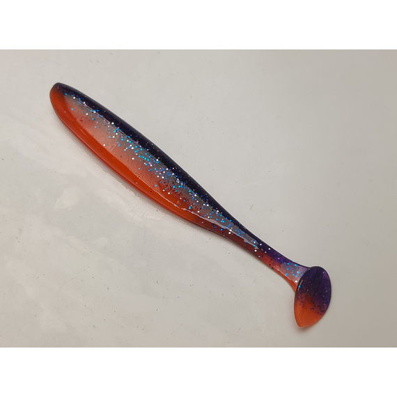 Силікон Keitech Easy Shiner 4.5" (6 шт/упак), колір:pal#09 violet fire, Довжина силікону: 4.5" (11.4 см), Колір силікону: PAL#09 Violet Fire, фото , изображение 13