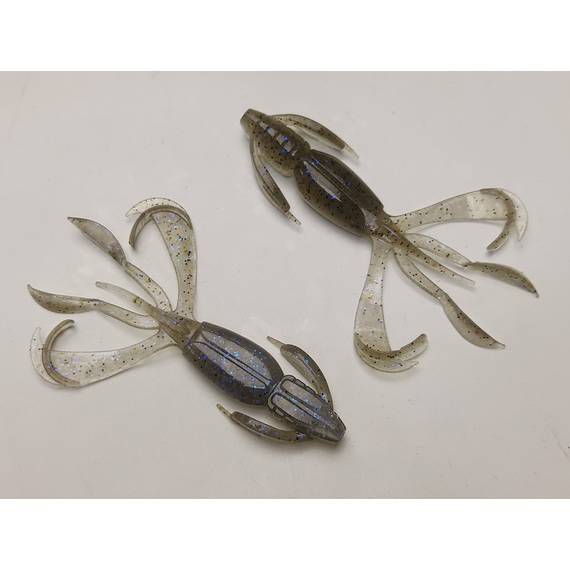 Силікон Keitech Crazy Flapper 3.6" (7 шт/упак), колір: 440 electric shad, Довжина силікону: 3.6" (9.1 см), Колір силікону: 440 Electric Shad, фото , изображение 6