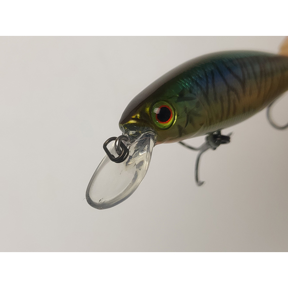 Воблер Jackall Squad Minnow 65SP 65mm 5.8g HL Bronze Blue Pike, Розмір/Вага: 65мм/5.8г, Колір воблера: HL Bronze Blue Pike, фото , изображение 8