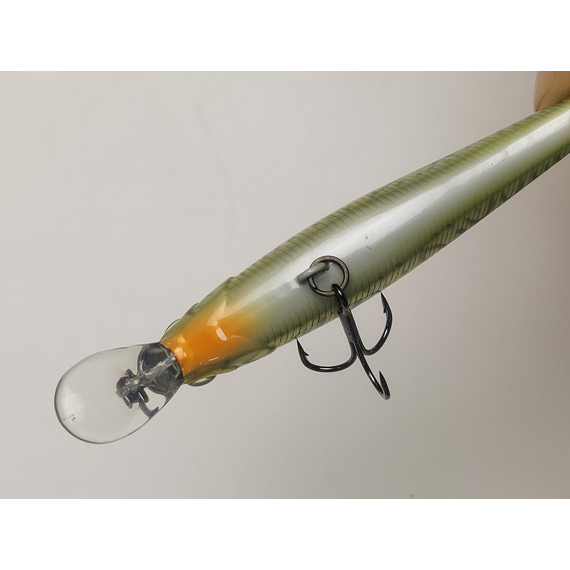 Воблер Jackall Squad Minnow 65SP 65mm 5.8g HL Bronze Blue Pike, Розмір/Вага: 65мм/5.8г, Колір воблера: HL Bronze Blue Pike, фото , изображение 10