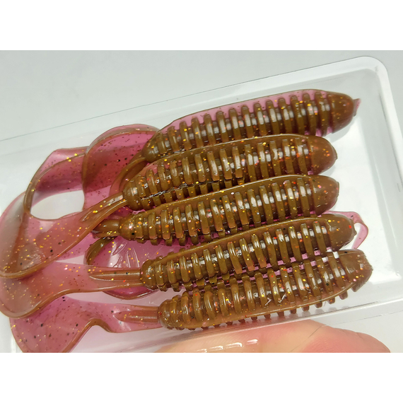 Силікон Select Freek 4.5" col.999 (5 шт/упак), Довжина силікону: 4.5" (11.43 см), Колір силікону: 999, фото , изображение 7