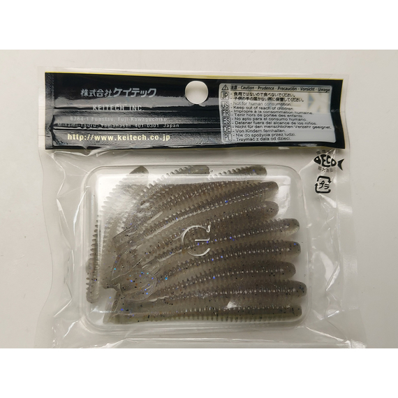 Силікон Keitech Swing Impact 2.5" (10 шт/упак), колір:440 electric shad, Довжина силікону: 2.5" (6.3 см), Колір силікону: 440 Electric Shad, фото , изображение 7