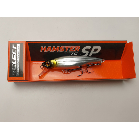 Воблер Select Hamster 75SP 75mm 10.4g #07 (0.8-1.0m), Размер/Вес: 75mm/10g, Цвет воблера: col.07, фото , изображение 3