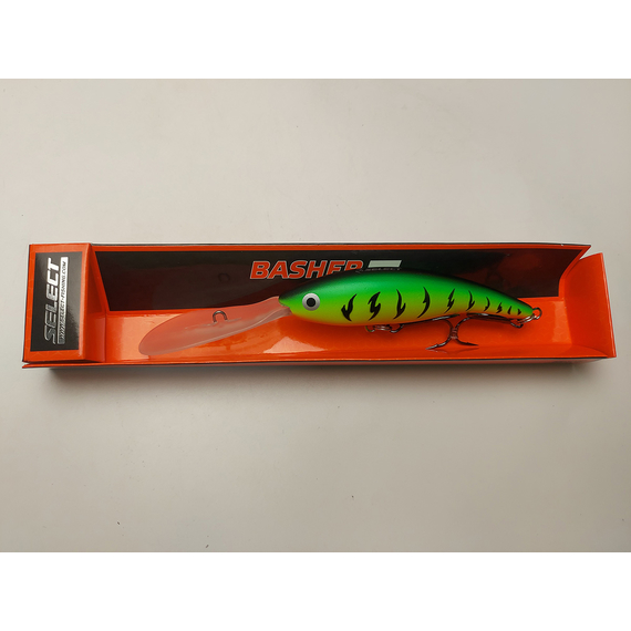 Воблер Select Basher 110F 110mm 23.0g #02 (max 6.0m), Размер/Вес: 110mm/23g, Цвет воблера: col.02, фото , изображение 3