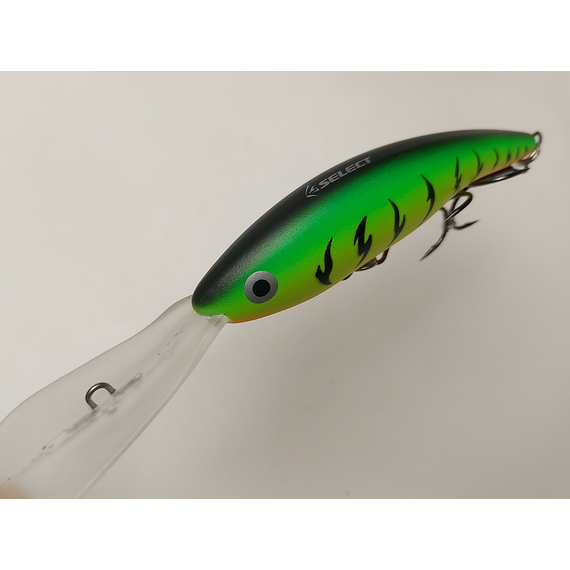 Воблер Select Basher 110F 110mm 23.0g #02 (max 6.0m), Размер/Вес: 110mm/23g, Цвет воблера: col.02, фото , изображение 8