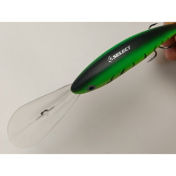 Воблер Select Basher 110F 110mm 23.0g #02 (max 6.0m), Размер/Вес: 110mm/23g, Цвет воблера: col.02, фото , изображение 9