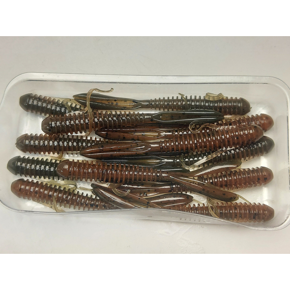 Силикон Keitech Hog Impact 3" (12 шт/упак) ц:406 castaic choice, Длина силикона: 3" (7.6 см), Расцветка силикона: 406 Castaic Choice, фото , изображение 7