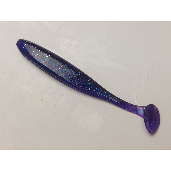 Силікон Keitech Easy Shiner 4" (7 шт/упак), колір:ea#04 violet, Довжина силікону: 4" (10.2 см), Колір силікону: EA#04 Violet, фото , изображение 3