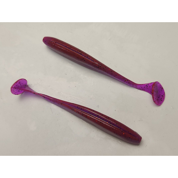 Силікон Keitech Easy Shiner 4" (7 шт/упак), колір:pal#13 mistic spice, Довжина силікону: 4" (10.2 см), Колір силікону: PAL#13 Mistic Spice, фото , изображение 5