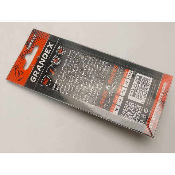 Блешня Select Grandex 14.0g 63mm #13, Вага блешні: 14г, Колір блешні: 13, фото , изображение 5