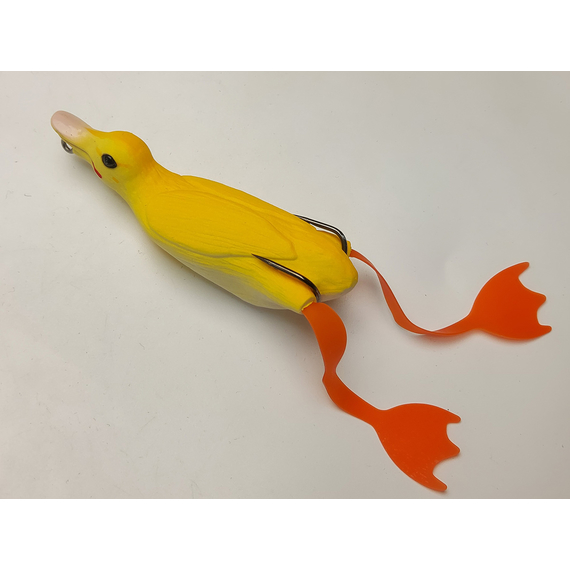 Воблер Savage Gear 3D Hollow Duckling weedless L 100mm 40g 03-Yellow, Розмір/Вага: 100мм/40г, Колір воблера: Yellow, фото , изображение 5
