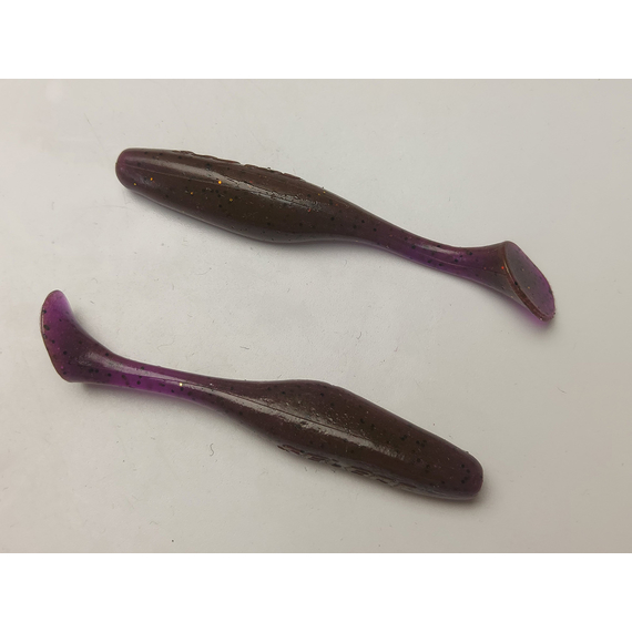 Силикон Select Crazy Shad 4" col.888 (5 шт/упак), Длина силикона: 4.0" (10.16 см), Расцветка силикона: 888, фото , изображение 3