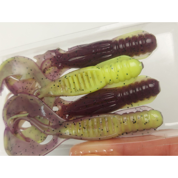 Силікон Select Kraken-X 3.5" col.201 (4 шт/упак), Довжина силікону: 3.5" (8.89 см), Колір силікону: 201, фото , изображение 6