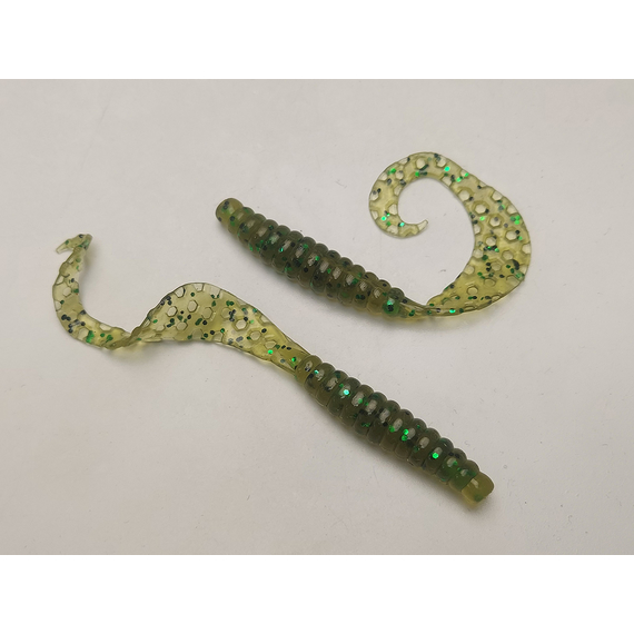 Силікон Select CC-Grub 4.5" col.008 (5 шт/упак), Довжина силікону: 4.5" (11.43 см), Колір силікону: 008, фото , изображение 3