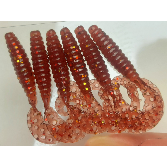 Силікон Select CC-Grub 3.5" col.003 (6 шт/упак), Довжина силікону: 3.5" (8.89 см), Колір силікону: 003, фото , изображение 7