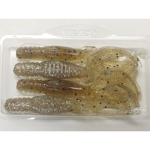 Силікон Select Kraken-X 3.5" col.214 (4 шт/упак), Довжина силікону: 3.5" (8.89 см), Колір силікону: 214, фото , изображение 4