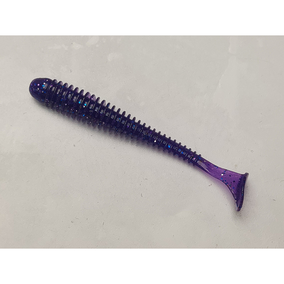 Силікон Keitech Swing Impact 3" (10 шт/упак), колір:ea#04 violet, Довжина силікону: 3" (7.6 см), Колір силікону: EA#04 Violet, фото , изображение 2