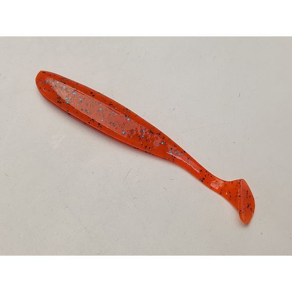 Силікон Keitech Easy Shiner 3" (10 шт/упак), колір:ea#13 spicy mustard/blue, Довжина силікону: 3" (7.6 см), Колір силікону: EA#13 Spicy Mustard/Blue, фото , изображение 3