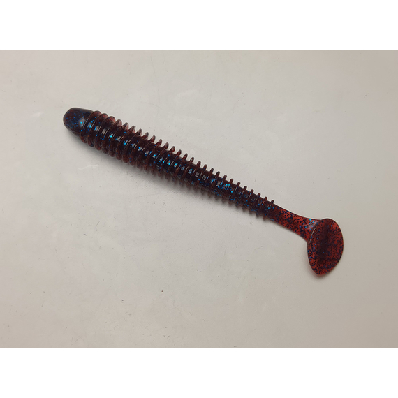 Силикон Keitech Swing Impact 4.5" (6 шт/упак) ц:ea#03 grape, Длина силикона: 4.5" (11.4 см), Расцветка силикона: EA#03 Grape, фото , изображение 2