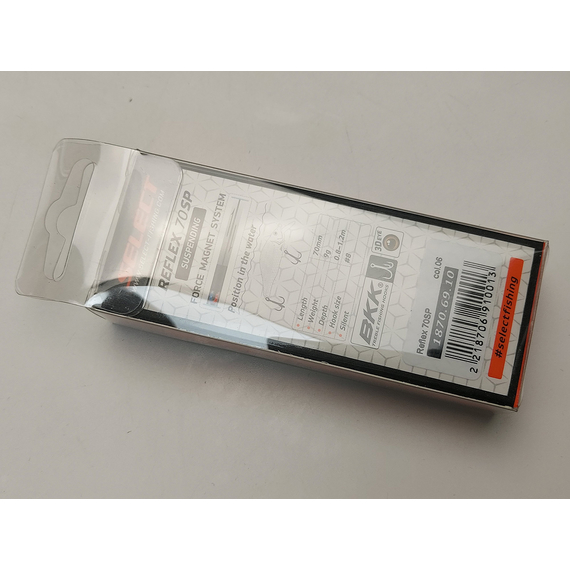 Воблер Select Reflex 70SP 70mm 9.0g #06 (0.8-1.2m), Размер/Вес: 70mm/9g, Цвет воблера: col.06, фото , изображение 15