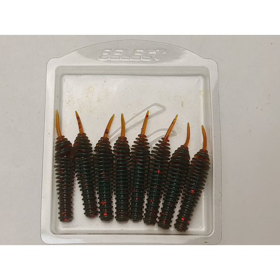 Силікон Select Snack 1.5" col.085 (8 шт/пак), Довжина силікону: 1.5" (4 см), Колір силікону: 085, фото , изображение 7