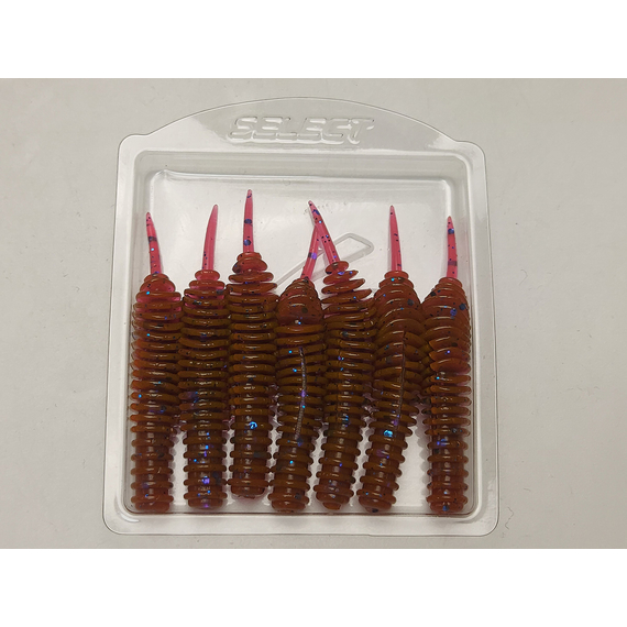 Силікон Select Snack 2.0" col.900 (7 шт/пак), Довжина силікону: 2" (5.2 см), Колір силікону: 900, фото , изображение 7