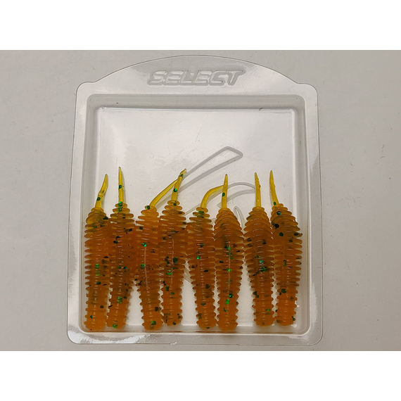 Силікон Select Snack 1.5" col.006 (8 шт/пак), Довжина силікону: 1.5" (4 см), Колір силікону: 006, фото , изображение 4