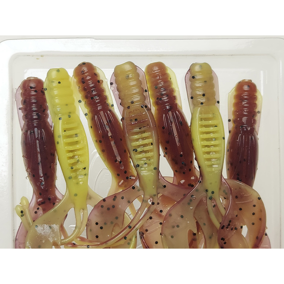 Силікон Select Kraken 1.8" col.201 (7 шт/упак), Довжина силікону: 1.8" (4.57 см), Колір силікону: 201, фото , изображение 6