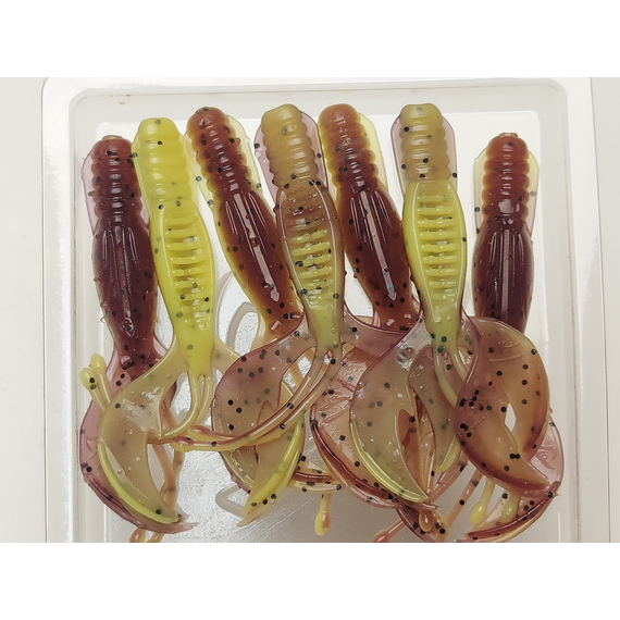 Силікон Select Kraken 1.8" col.201 (7 шт/упак), Довжина силікону: 1.8" (4.57 см), Колір силікону: 201, фото , изображение 8