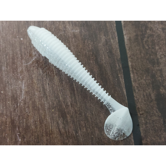 Силікон Keitech Swing Impact FAT 3.8" (6 шт/упак), колір:422 sight flash, Довжина силікону: 3.8" (9.7 см), Колір силікону: 422 Sight Flash, фото , изображение 3