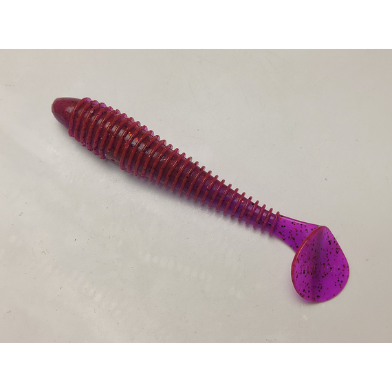 Силікон Keitech Swing Impact FAT 4.3" (6 шт/упак), колір:pal#13 mistic spice, Довжина силікону: 4.3" (10.9 см), Колір силікону: PAL#13 Mistic Spice, фото , изображение 4