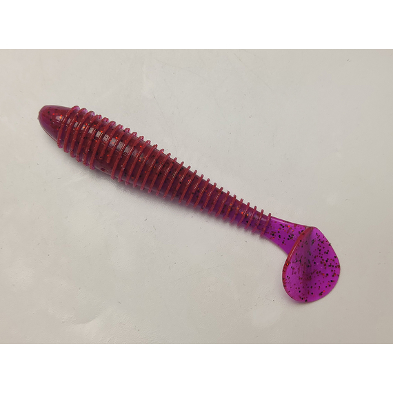Силикон Keitech Swing Impact FAT 3.8" (6 шт/упак) цвет: pal#13 mistic spice, Длина силикона: 3.8" (9.7 см), Расцветка силикона: PAL#13 Mistic Spice, фото , изображение 3
