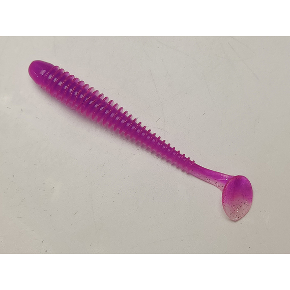 Силікон Keitech Swing Impact 3.5" (8 шт/упак), колір:pal#14 glamorous pink, Довжина силікону: 3.5" (8.9 см), Колір силікону: PAL#14 Glamorous Pink, фото , изображение 3